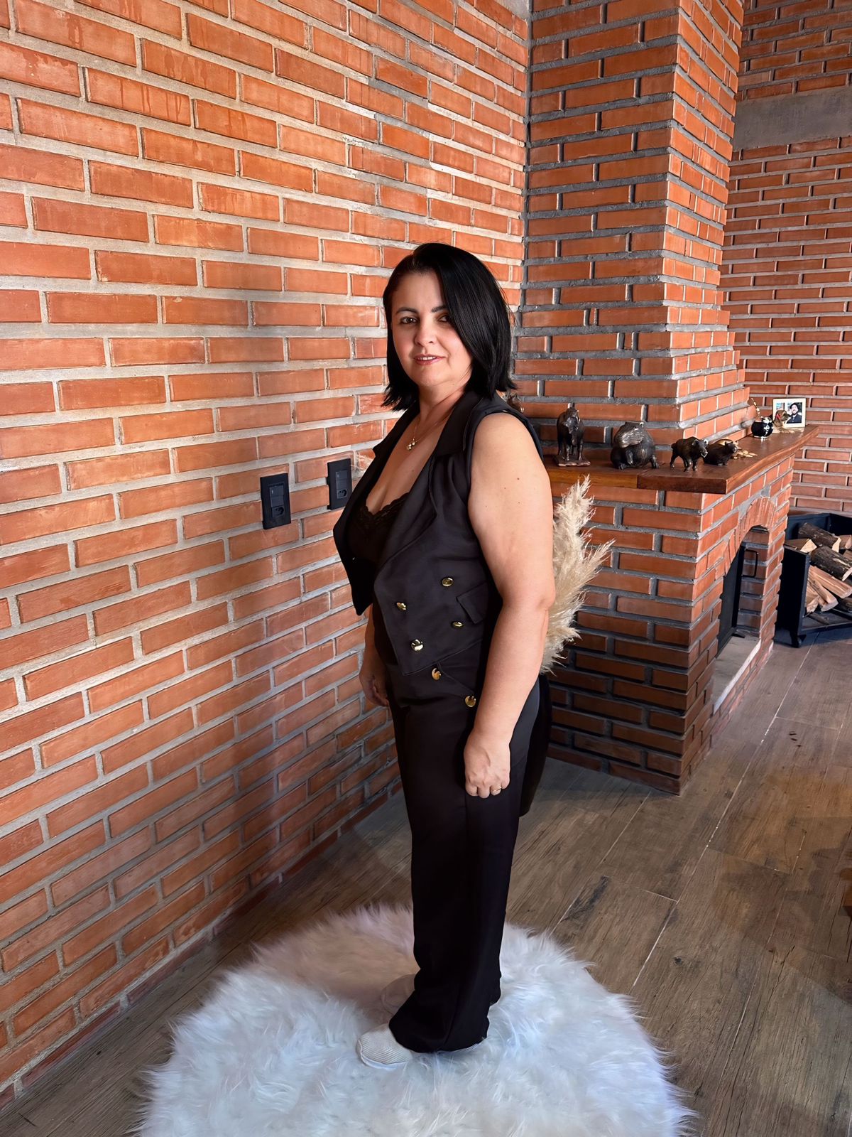 CONJUNTO PRETO LONGO - TAMANHO G R$129,90 CONJUNTO PRETO LONGO - TAMANHO G